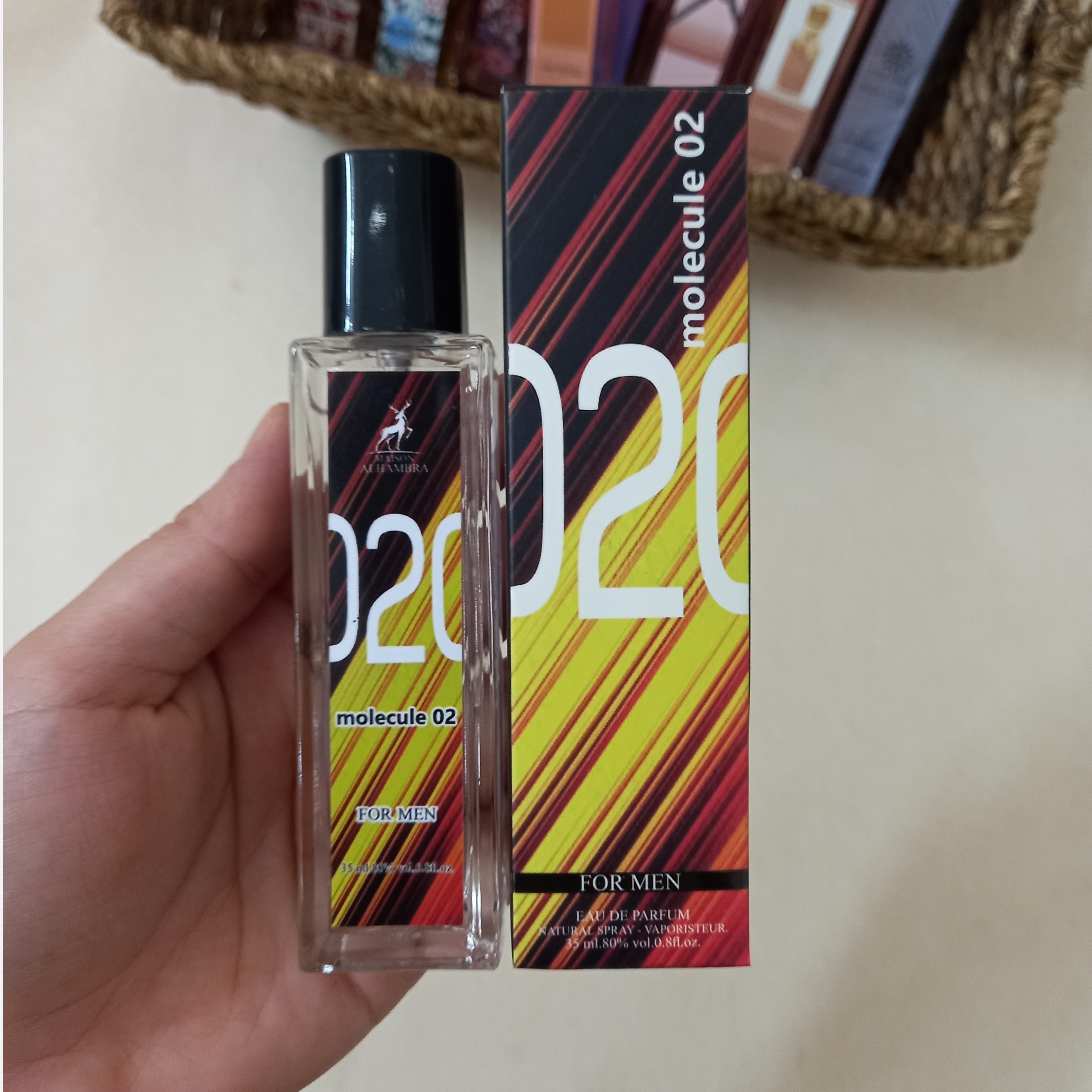 ادکلن مولکول 02 الحمبرا 35 میل عطر مولکول