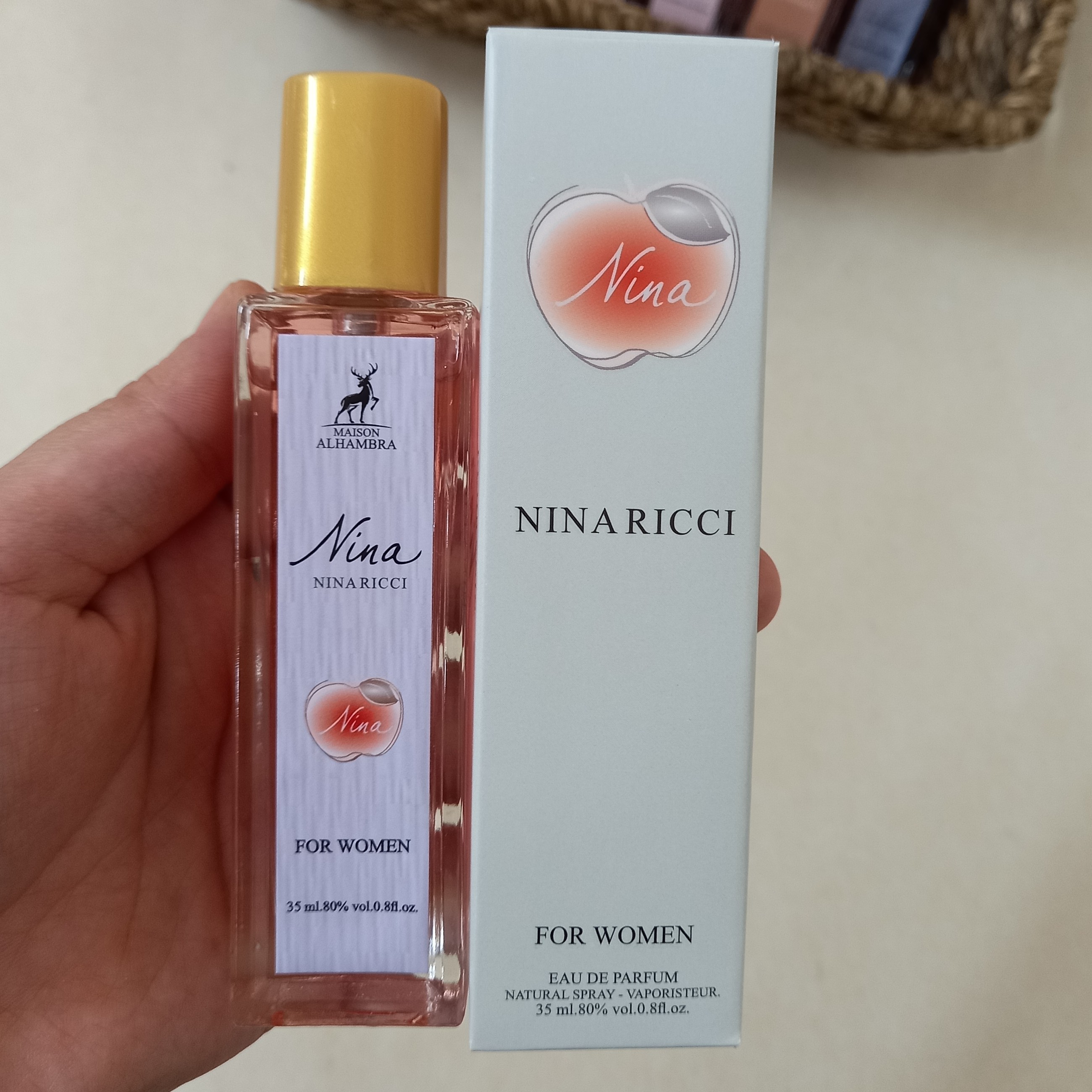 ادکلن نینا ریچی 35 میل الحمبرا عطر نیناریچی