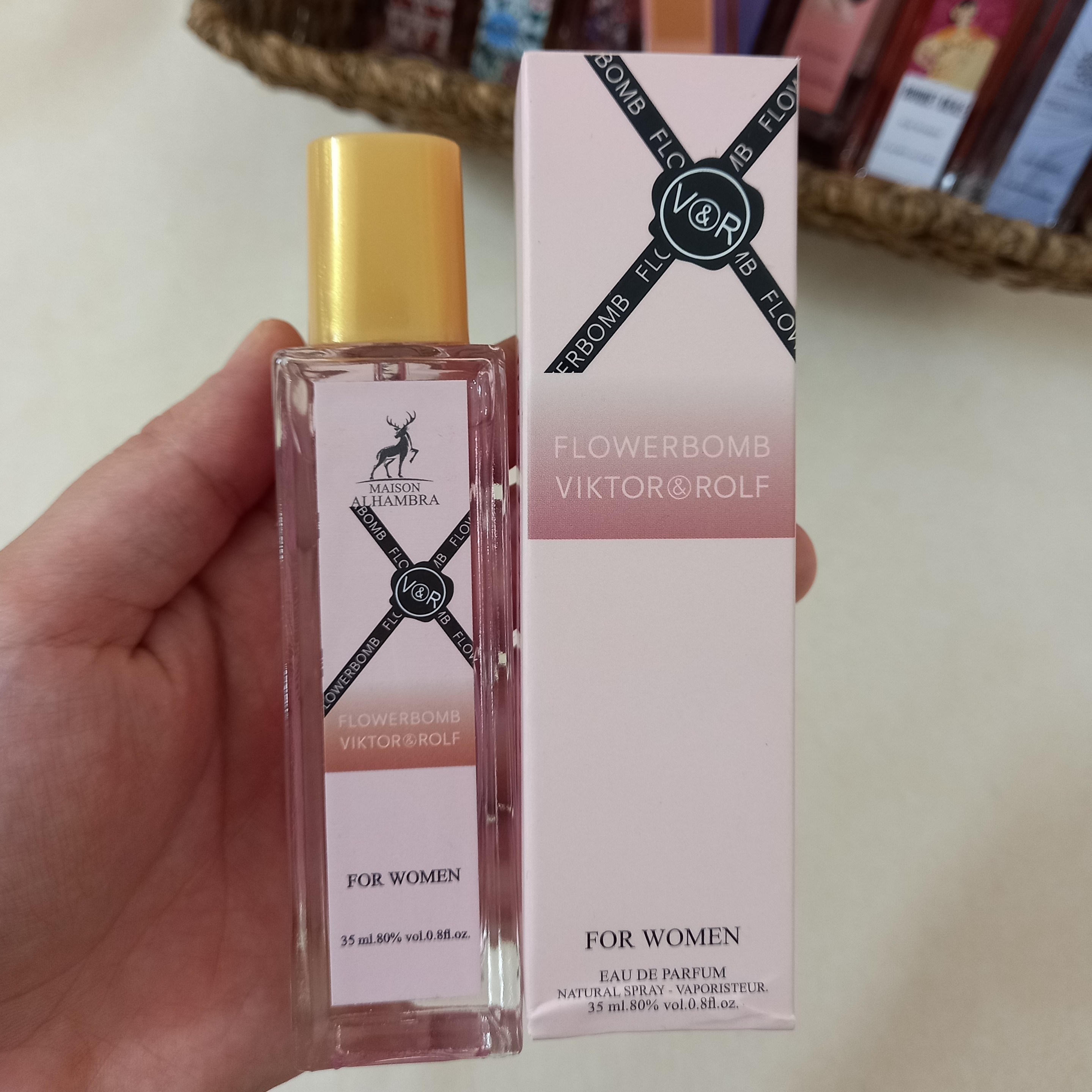ادکلن فلاوربمب 35 میل الحمبرا عطرفلاوربمب