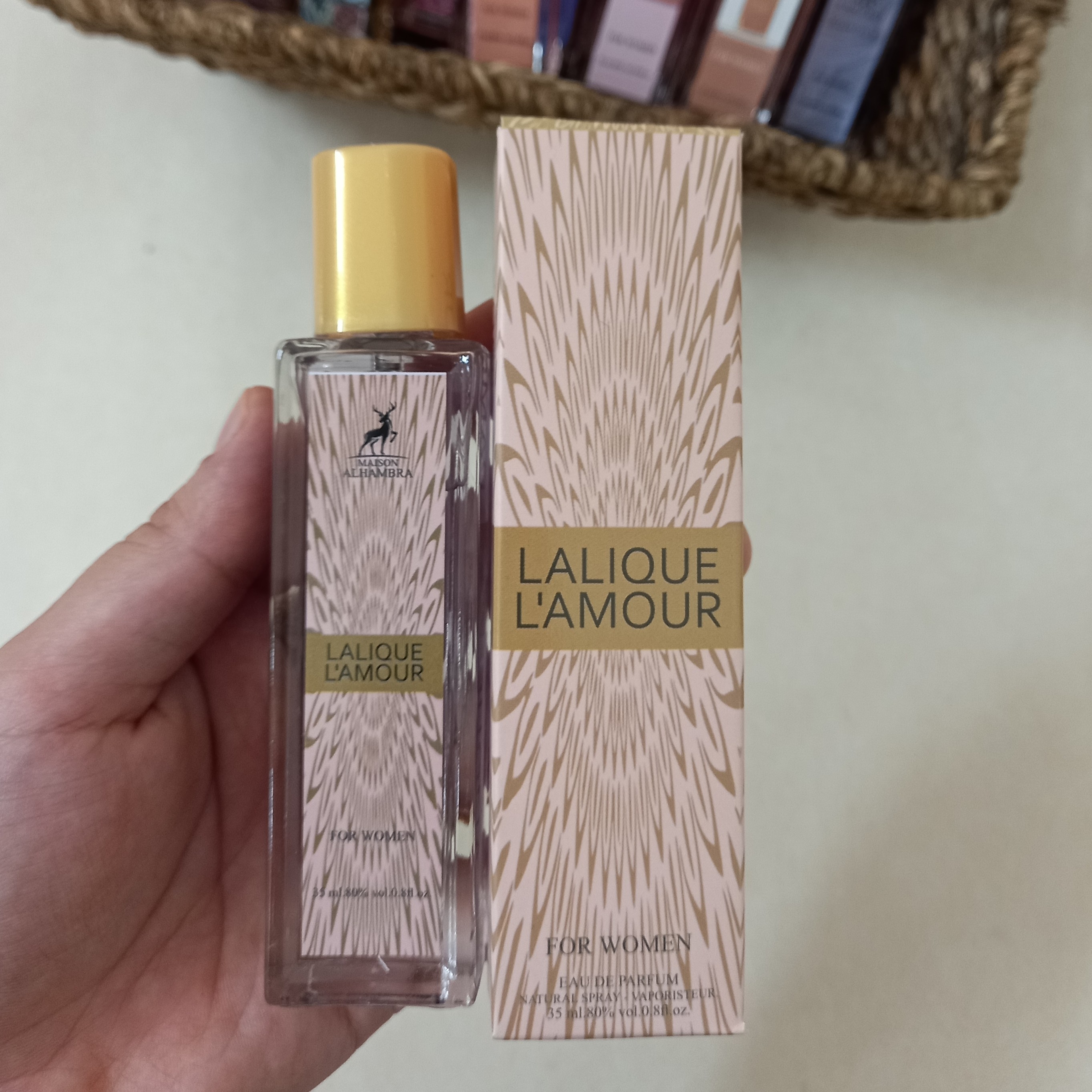 ادکلن لالیک لامور عطر لالیک لامور الحمبرا