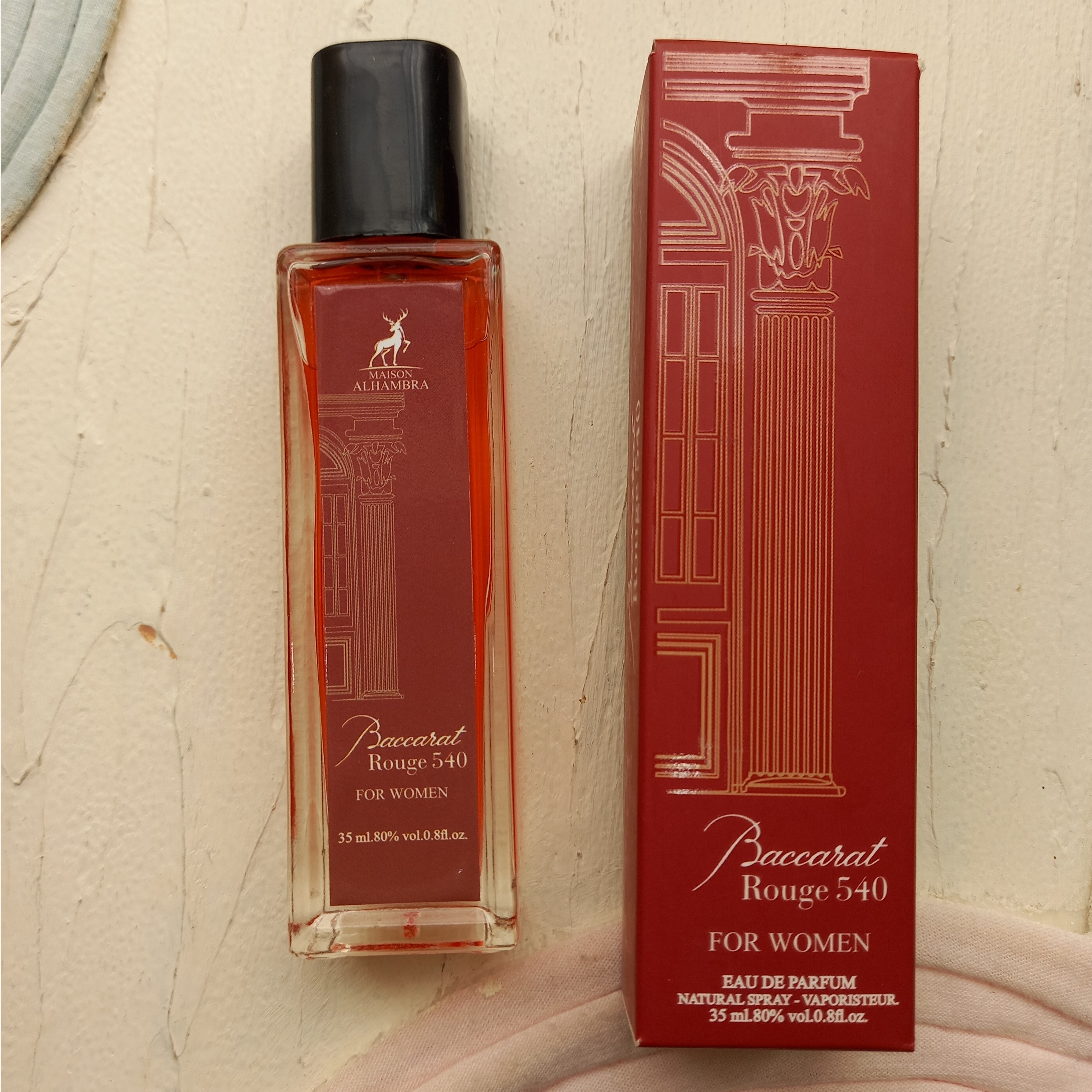 عطر باکارات رژ قرمز 35 میل الحمبرا