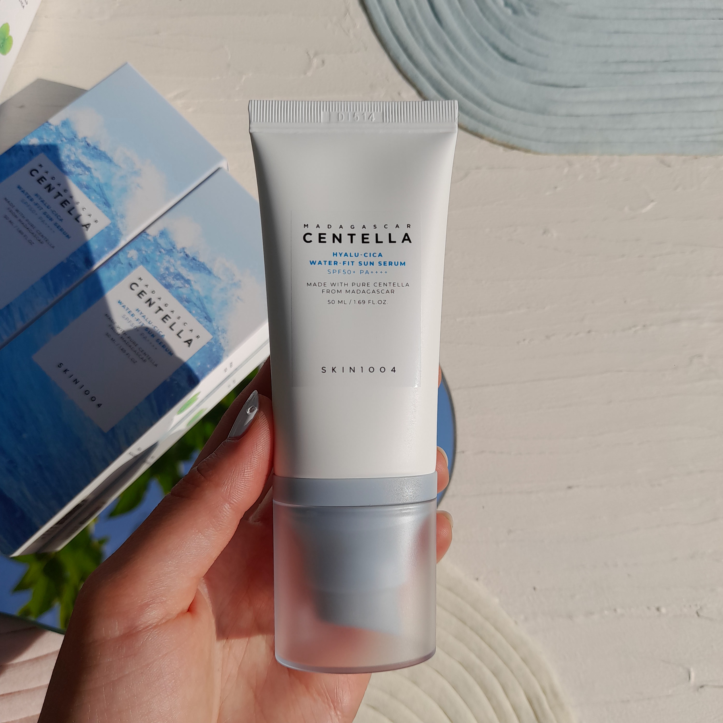 ضد آفتاب سنتلا اورجینال | اسکین 1004 هیالوسیکا SPF50+ PA++++ حجم 50 میل