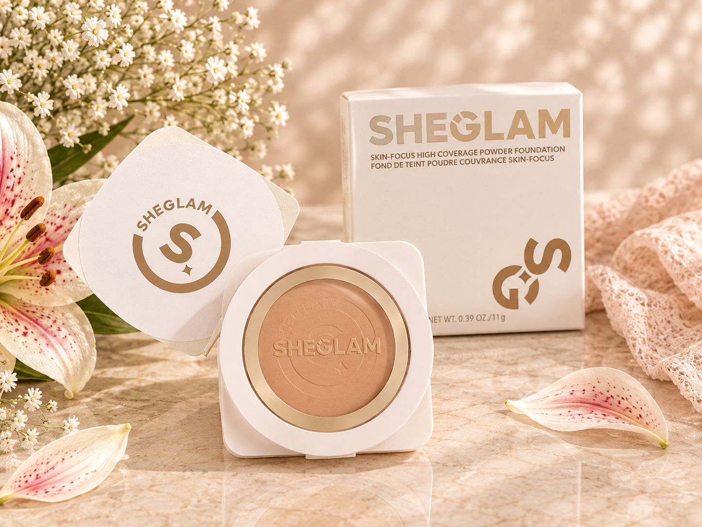 پنکک شیگلم مسترکوالیتی | خرید پنکک Sheglam با پوشش یکدست و بافت سبک